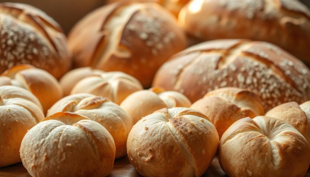 varianten von brot und brötchen